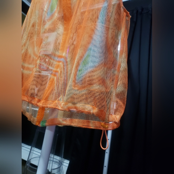 STRUCTURED MESH VEST ZARA Orange - Picture 9 of 15